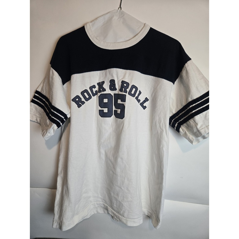 Vintage 90s Rock N Roll Hall Of Fame Jersey Shirt 95 Hof Sz Large Single Stitch